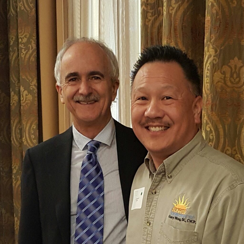 Chiropractic Doctor - Dr. Gary Wong and Professor Kerry Bone